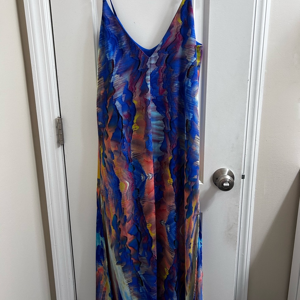 Lulu's Multicolor Maxi Dress